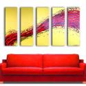 Image of Stroke of Genius BRIGHT YELLOW Fire RED