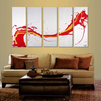 Image of SOLD - The Red Dragon - Enormous Art Statement