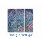 Image of Sale - 3 Piece Beachy Art  Green Blue Indiglo Vertigo 