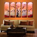 Image of Best Seller! - 14k Gold - 5 Bronze Cherry Espresso Tree Sunset FREE SHIPPING